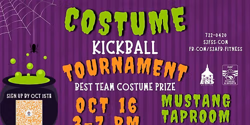 Costume Kickball Tournament (Base Access Only)