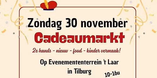 Cadeaumarkt in Tilburg