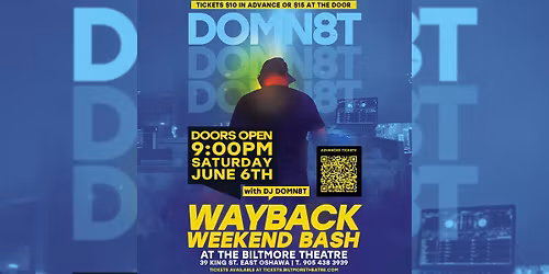 DJ DOMN8T Live at Biltmore Theatre