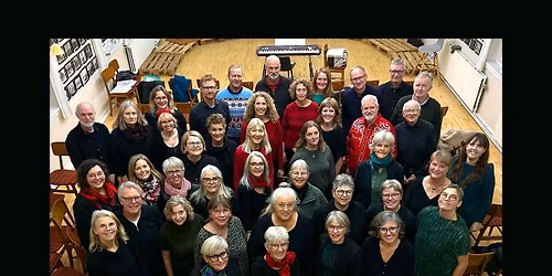 Sommerkoncert med Lejre Rytmiske Kor i Hvals\u00f8 Kirke