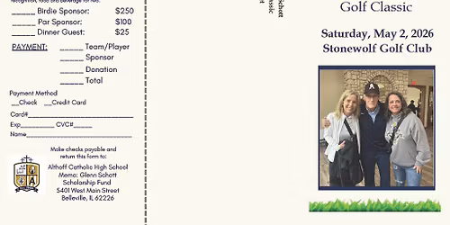 17th Annual Glenn Schott Scholarship Golf Classic