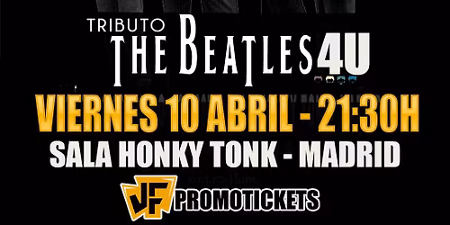 El gran tributo a THE BEATLES en Madrid -BEATLES4U