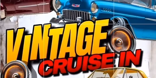 Vintage Cars Cruise In 