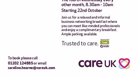 Business Networking Breakfast  Bi-Monthly Free event at The Potteries