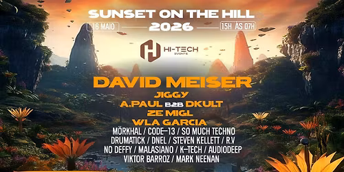 SUNSET ON THE HILL