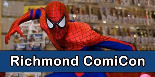 Richmond ComiCon! Sat, Sept 12 @ RIR!