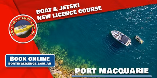 Port Macquarie Boat & Jetski Licence