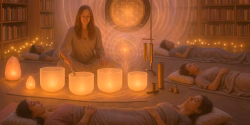 Singing Bowls & Stress Relief A Free Restorative Sound Bath at St. Louis Library Grants View Branch