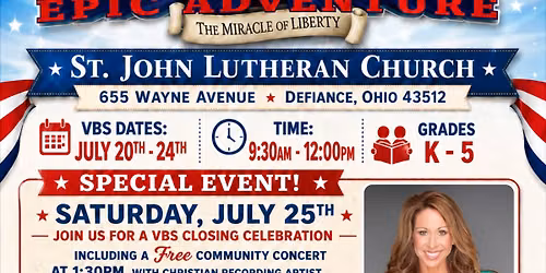 St. John Lutheran Church - America's Epic Adventure VBS