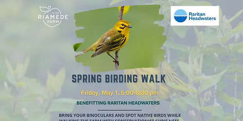 Spring Birding Walk Benefiting Raritan Headwaters