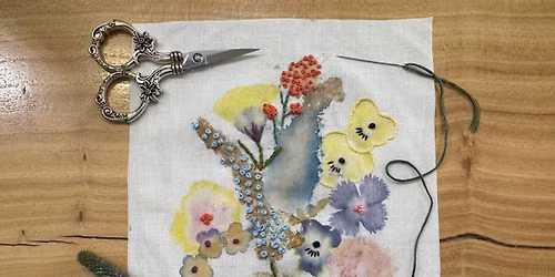 Flower Pounding with Hand Embroidery with Maria Andrus