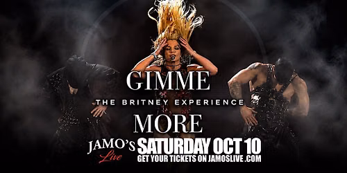 Saturday Late Show Gimme More Britney Spears Experience at Jamo's Live
