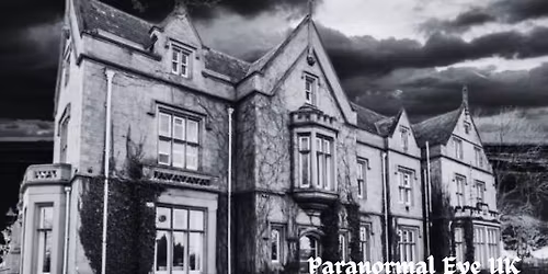 Ryecroft Hall Audenshaw Ghost Hunt 