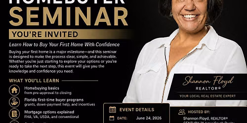 1st Time Home Buyers Seminar