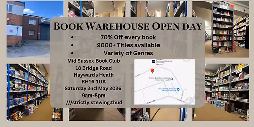 Mid Sussex Book Club \ud83d\udcdaHUGE BOOK SALE - 70% OFF! \ud83d\udcda