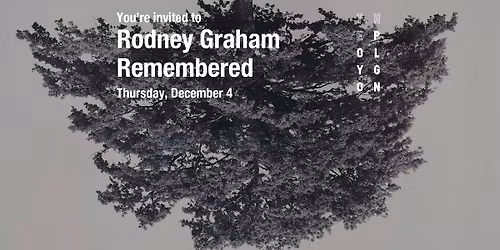 Rodney Graham Remembered