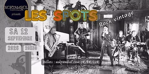 LES SPOTS\u30fbRock vintage. @noktambul_rennes
