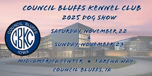 Council Bluffs Kennel Club Dog Show