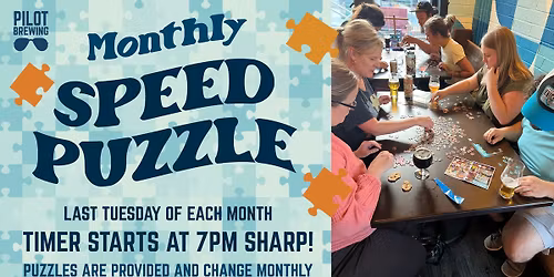 Monthly Speed Puzzle Competition!
