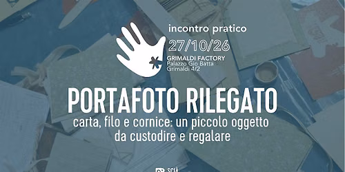 Portafoto rilegato