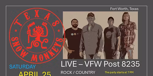 TEXAS SNOW MONKEYS @ VFW Post 8235