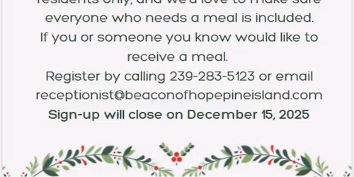 The Beacon\u2019s Christmas Eve Meal event