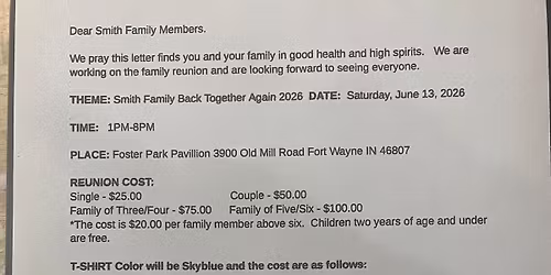 Smith Family Reunion 