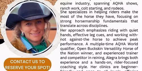 Speed event\/horsemanship with Alegra Bishop