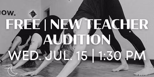 FREE | New Teacher Audition