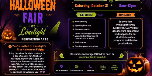 Limelight's First Halloween Fair