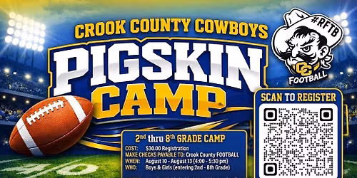 CC Pig Skin Football Camp