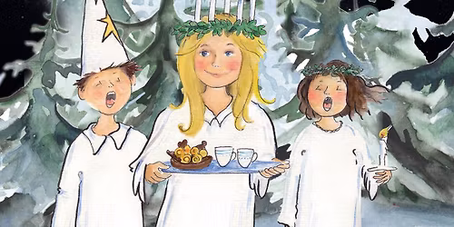 Luciamorgon i Nikolaikyrkan och p\u00e5 Kulturkvarteret