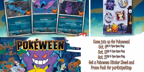 Dungeons & Dugouts Pokeween Open Play!