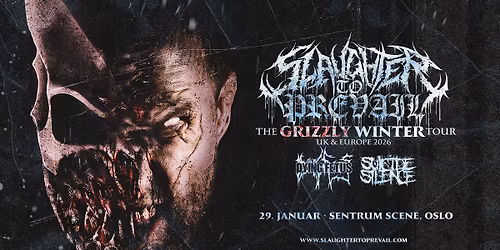 Slaughter to Prevail \u2013 UTSOLGT \/\/ Sentrum Scene \/\/ Pres. av Live Nation