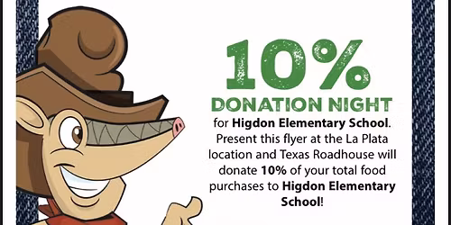 Texas Roadhouse - Spirit Night