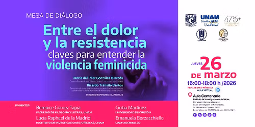 Entre el dolor y la resistencia: claves para entender la violencia feminicida