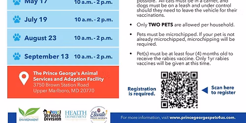 Drive-Up Vaccination Clinic for Dogs & Cats