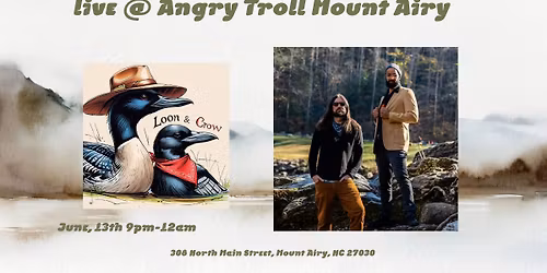LOON & CROW- LIVE IN THE BREWPUB!!
