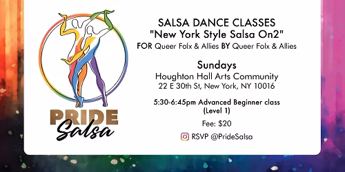 Queer Salsa Classes for Advanced Beginners on Sundays