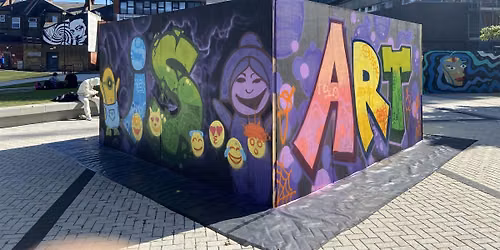 Southend City Jam: Art Cube Workshop with RASK