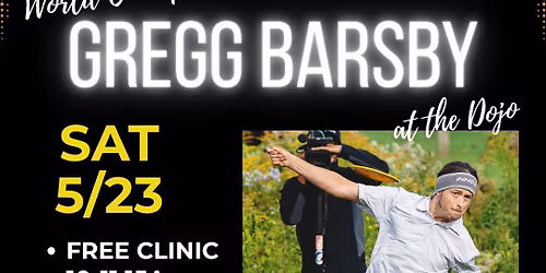 World Champion Gregg Barsby Clinic and Doubles
