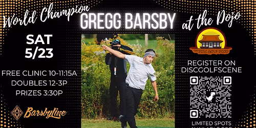 World Champion Gregg Barsby Clinic and Doubles