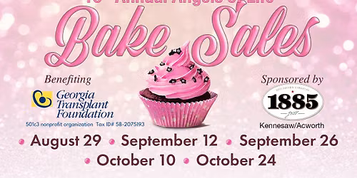 "Sweet 16th" Annual Angels of Life Bake Sale #1