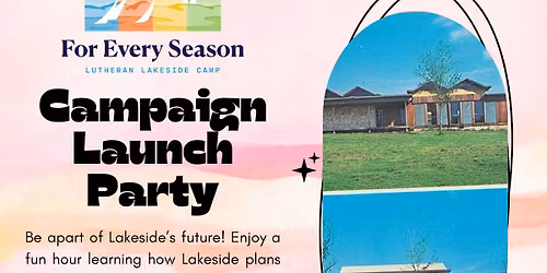 Campaign Launch Event