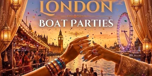 Diwali Bollywood Bhangra and Desi Boat party with a free after-party Fireworks on the Thames