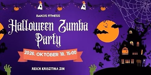 \ud83c\udf83\ud83d\udc7b HALLOWEEN ZUMBA PARTY \u2013 90 PERC RETTEG\u00c9S HELYETT T\u00c1NC! \ud83d\udc7b\ud83c\udf83