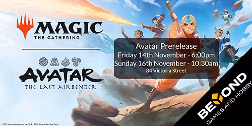 MTG x Avatar: the Last Airbender Prerelease
