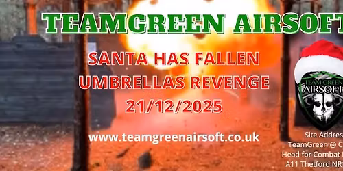 Santa Has Fallen - Umbrellas Revenge - Sunday 21\/12\/2025