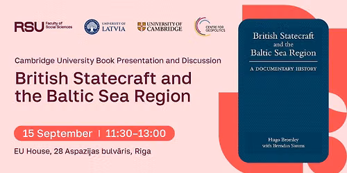 "British Statecraft in the Baltic Sea Region" Book Presentation and Discussion