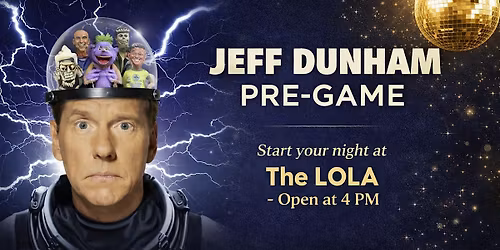 Jeff Dunham Pre-Game | Drinks & Dinner Before the Show